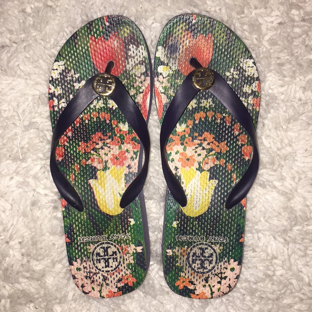 TORY BURCH FLIP FLOP WEDGES